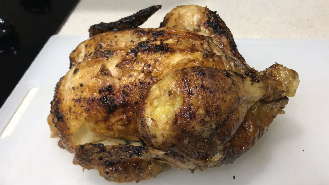 Italian herb rotisserie chicken Bbq YouTube