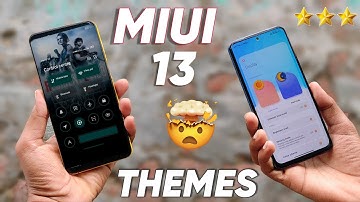 Top 3 MIUI 12/13 Exclusive Premium Themes🤩 | Support MIUI 13 New Control Centre & System Ui  ⚡⚡