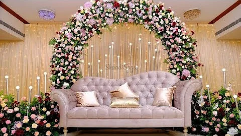 wedding stages ideas 2023||engagement stage ideas #wedding #stagedecoration #newvideo @bintehuwa936
