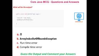 Core Java MCQ Questions & Answers | Day 6 | SRWebTech