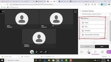 How to Create and Use Breakout Sessions in Blackboard Collaborate