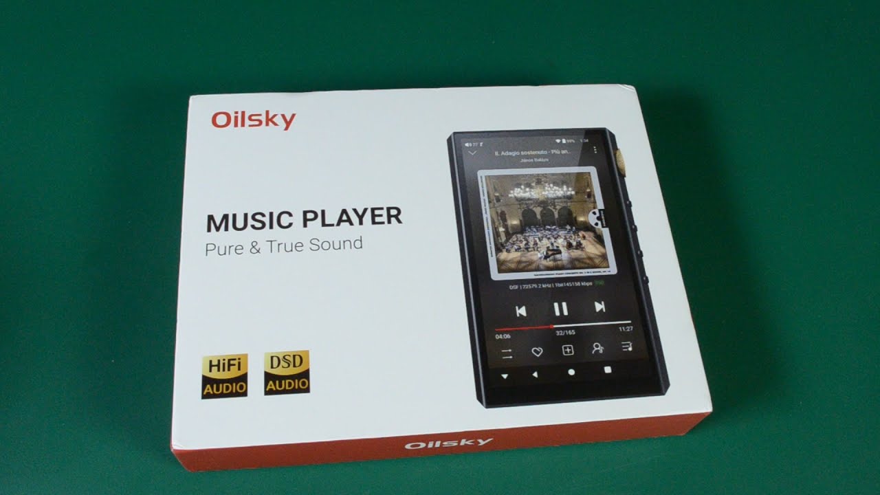 Oilsky G88 Hi-Fi Lossless Android MP3 Player Spotify Bluetooth and