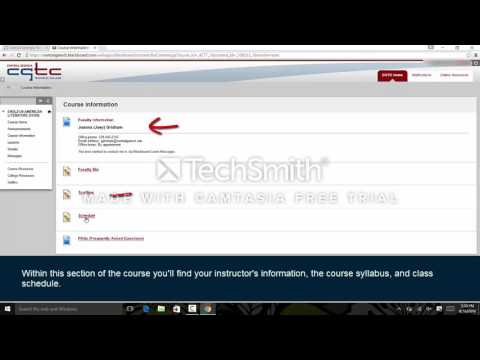 CGTC Blackboard First Day Tutoral