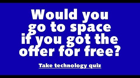 Technology Trivia Quiz