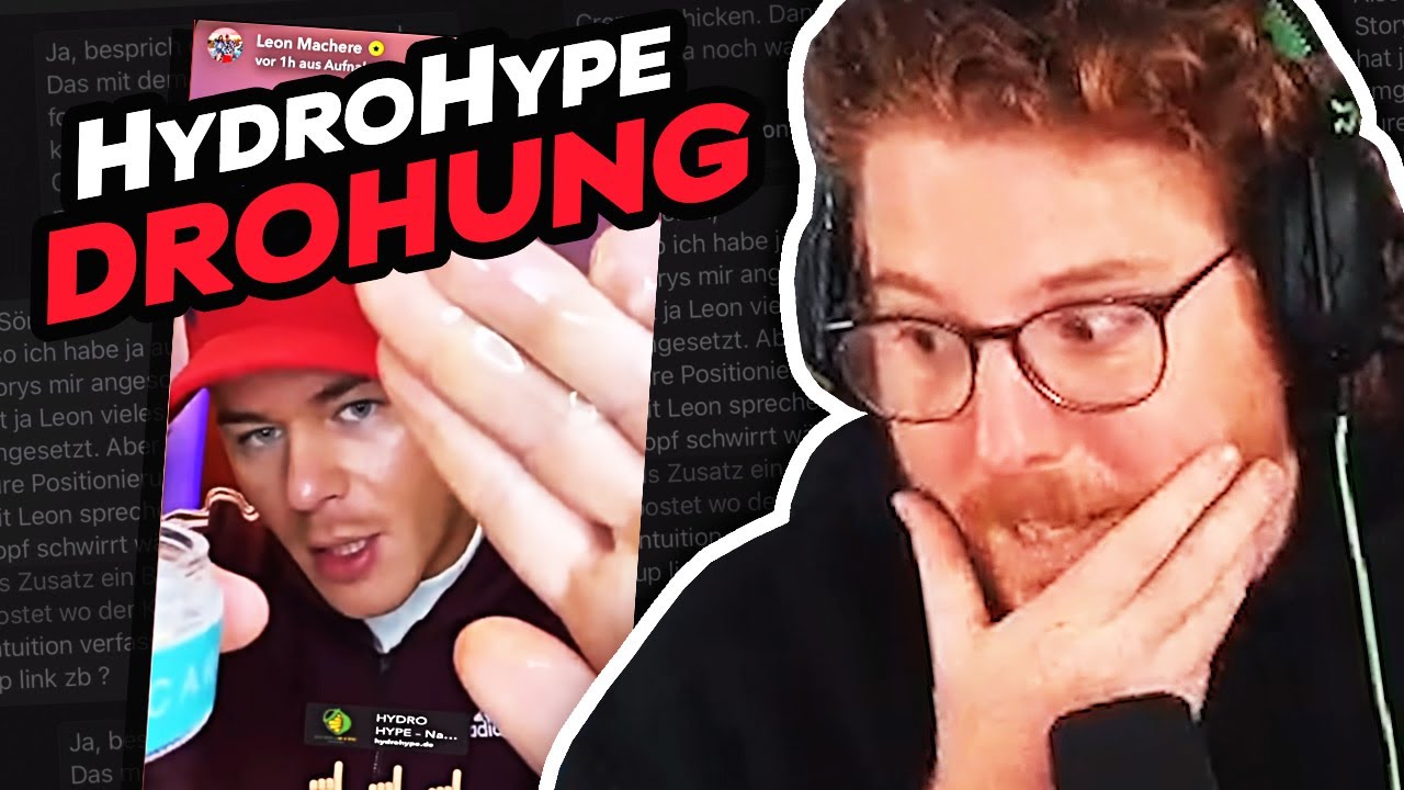Unge REAGIERT auf Leon Machère droht HydroHype | #ungeklickt