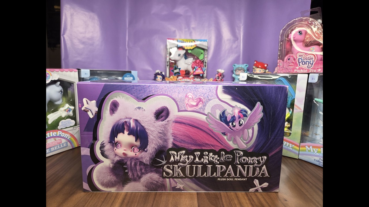 Skullpanda x My Little Pony full set unboxing.  Did we get a secret?