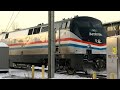 220 passengers stuck on Amtrak train heading to NYC due to bad weather