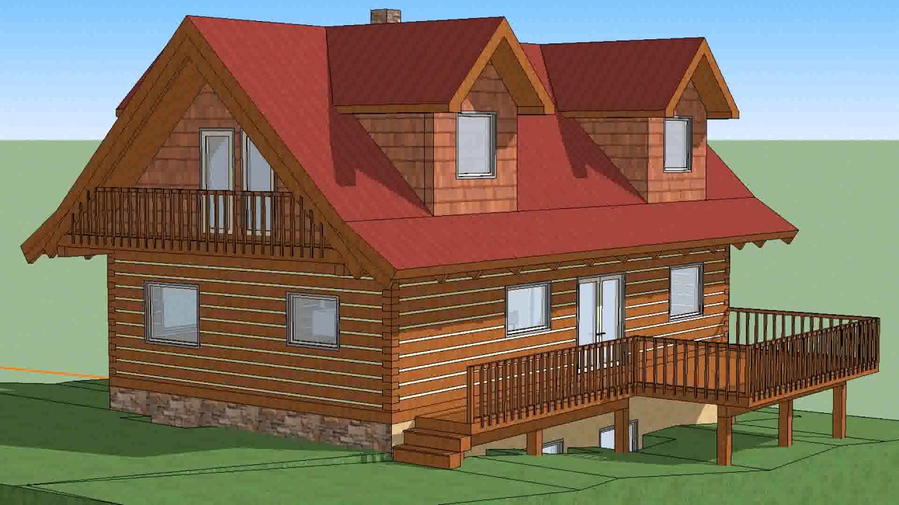 Sketchup Sample House Design (see description) - YouTube