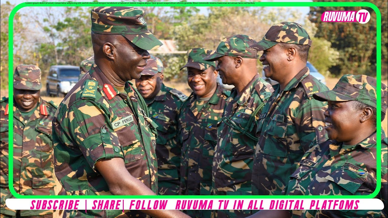 🔴 BRIGEDIA JENERALI FERUZI AONGOZA HAFLA YA MAADHIMISHO MIAKA 59 YA JWTZ BRIGEDI 401 Kj