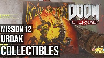 All Collectibles - Mission 12 - Urdak - Doom Eternal