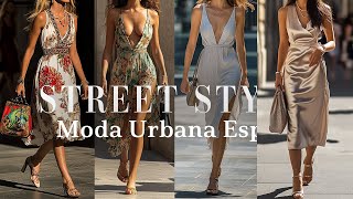Effortless Elegant Summer Fashionmadrid Street Style