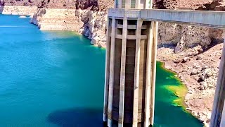 Hoover Dam LOW WATER LEVEL August 26, 2018