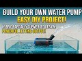 How to Make a High Pressure Water Pump at Home with Waste Materials