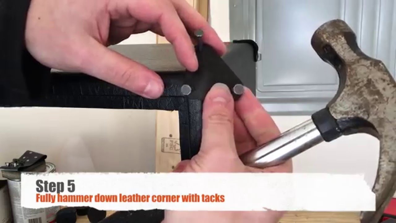 How To Mesa Style Leather Cabinet Corners Youtube