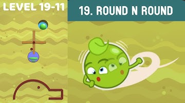 Dig it! Chapter 19 Round N Round  -  Level 19-11 - Solution