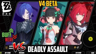 V4 FINAL!! Promeia x Nangong Yu x Yuzuha VS Deadly Assault - ZZZ 2.8 BETA 