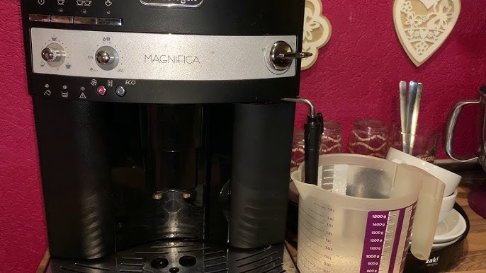 How to set the coffee temperature of Delonghi automatic espresso coffee  machine ESAM 3000 Magnifica - YouTube