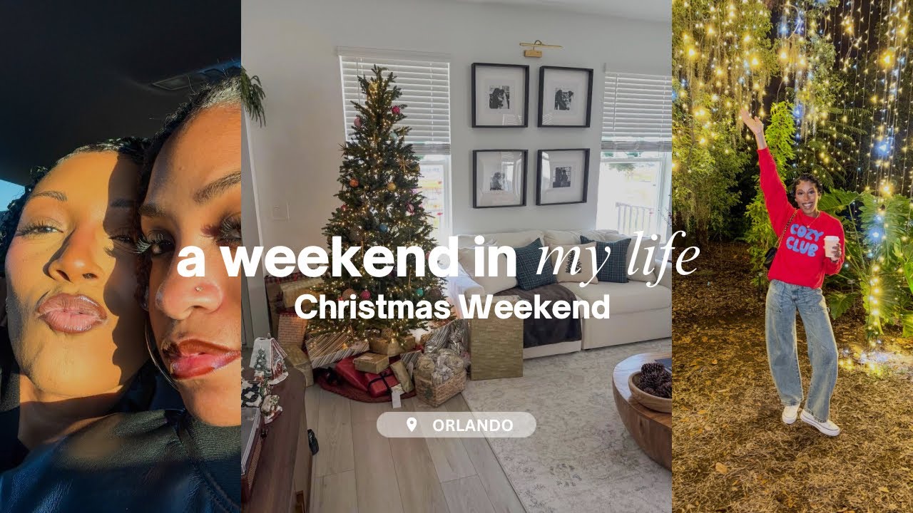 A WEEKEND IN MY LIFE | Christmas with the Family, Hosting, Shopping & Some Chats 