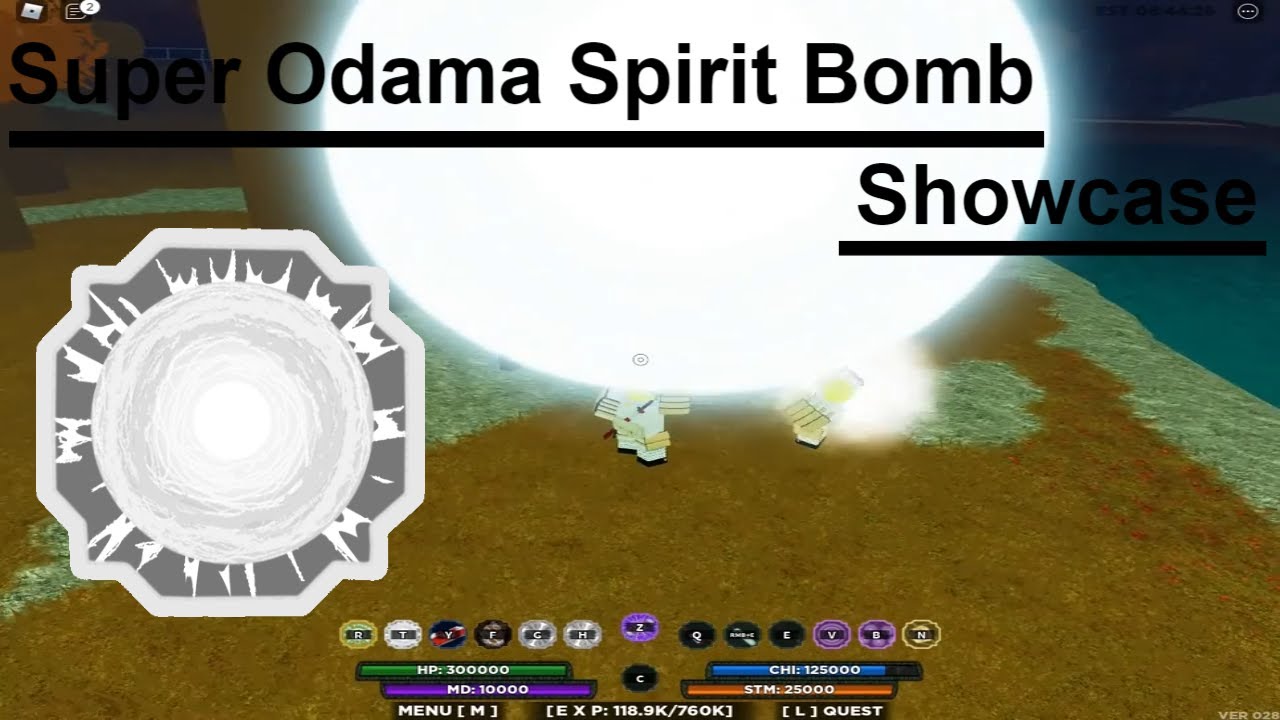 Shindo Life "Super Odama Spirit Bomb Location+Showcase" - YouTube