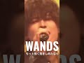 WANDS【もっと強く抱きしめたなら】#wands #上杉昇 #上原大史 #ジグザグ
