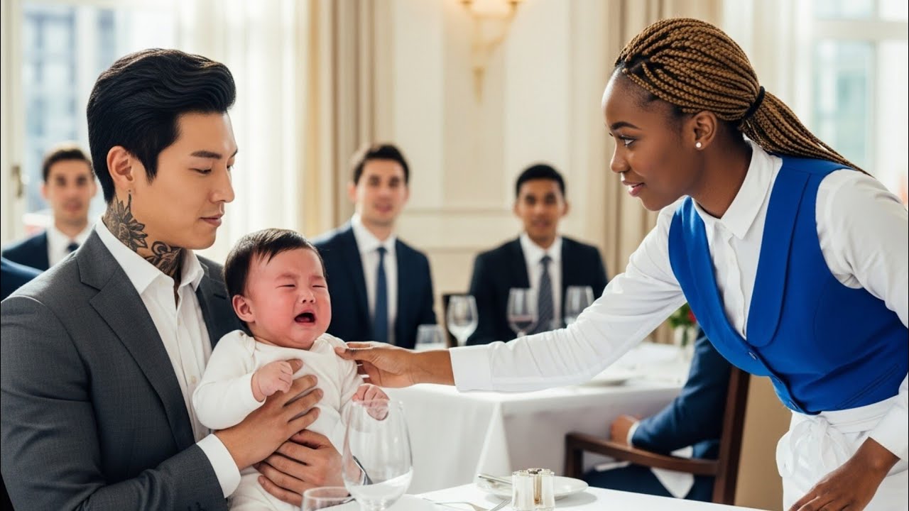 Mafia Boss's Baby Cried Nonstop in Restaurant — Until Black Waitress Silenced Him with a Touch