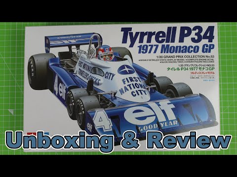 Tamiya Tyrrell P34 (1977 Monaco GP) 1/20th Scale Model Kit