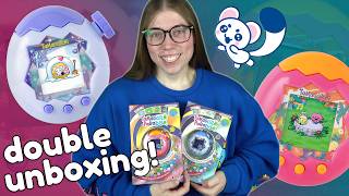 Tamagotchi Paradise White Glacier AND Orange Tropics unboxing!❄️🌴✨
