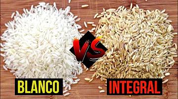 ¿Por qué es mejor el arroz integral que el blanco?