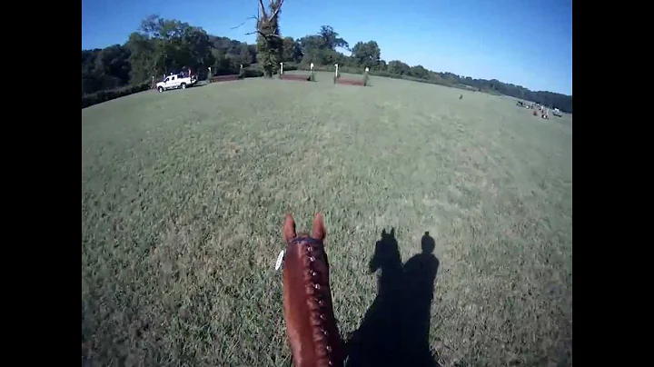 Major Kelly Dobert riding Austin Miller Cross Coun...