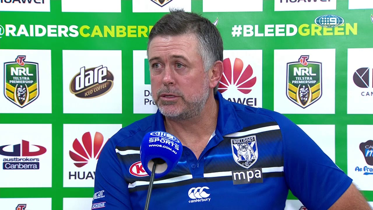 NRL Press Conference: Canterbury Bulldogs - Round 5 camera iphone 8 plus apk