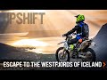 Moto escape to the westfjords of iceland