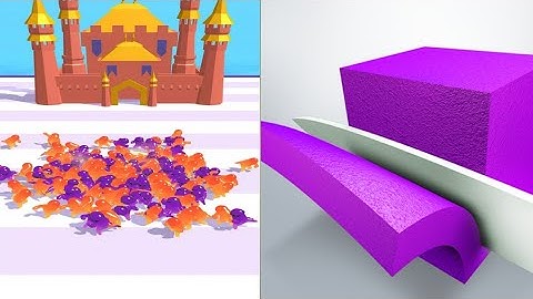 ✅jelly runner 🆚 slicer cut - Gameplay iOS,Android max level