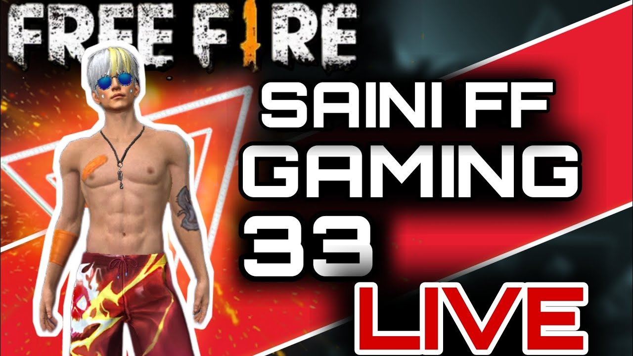 SAINI FF GAMING 33 is live! RANK PUSH WITH SQUAD 😀💪🏻 - YouTube