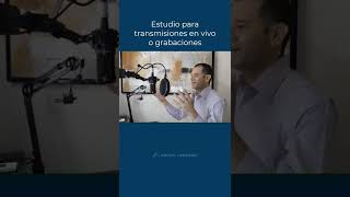 Estudio en 🇵🇦 para transmisiones en vivo y grabaciones.