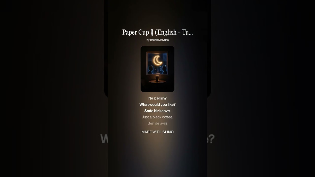 Missed Call 🎧 (English - Turkish) #shorts #trending #languagelearning