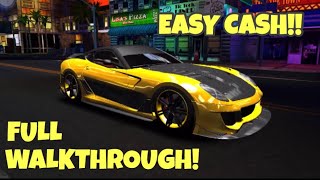 EASIEST & FASTEST FARMING METHOD IN RUSH RACING 2!! (EASY RUSH RACING 2 CASH) screenshot 3