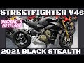 New 2021 Black Stealth Ducati Streetfighter V4S Unboxing & first look