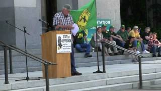 Famous Mark Baird speaking at the May 31st Rally at the Capitol Profile