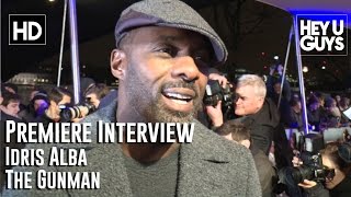 Idris Elba Interview - The Gunman World Premiere