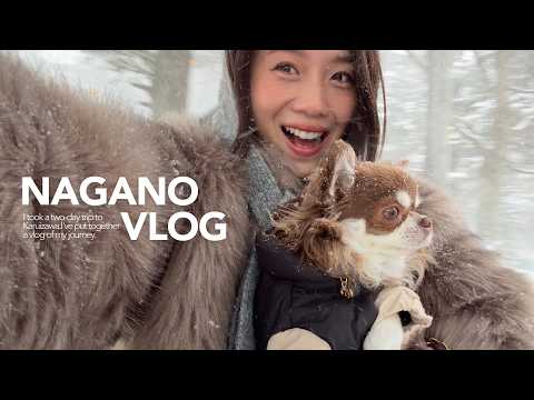 【長野Vlog】軽井沢に1泊2日のプチ旅行行ってきた❄️✨