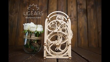 Ugears 3D Mechanical Puzzle Games Timer (20 Minutes) - Assembly Video-2 | STEM Box Science DIY Kits