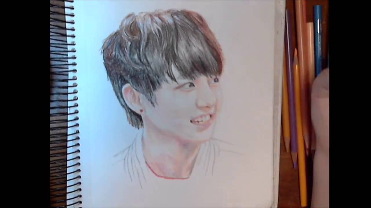 35+ Ide Gambar Lukisan V Bts - Rabbit SMK