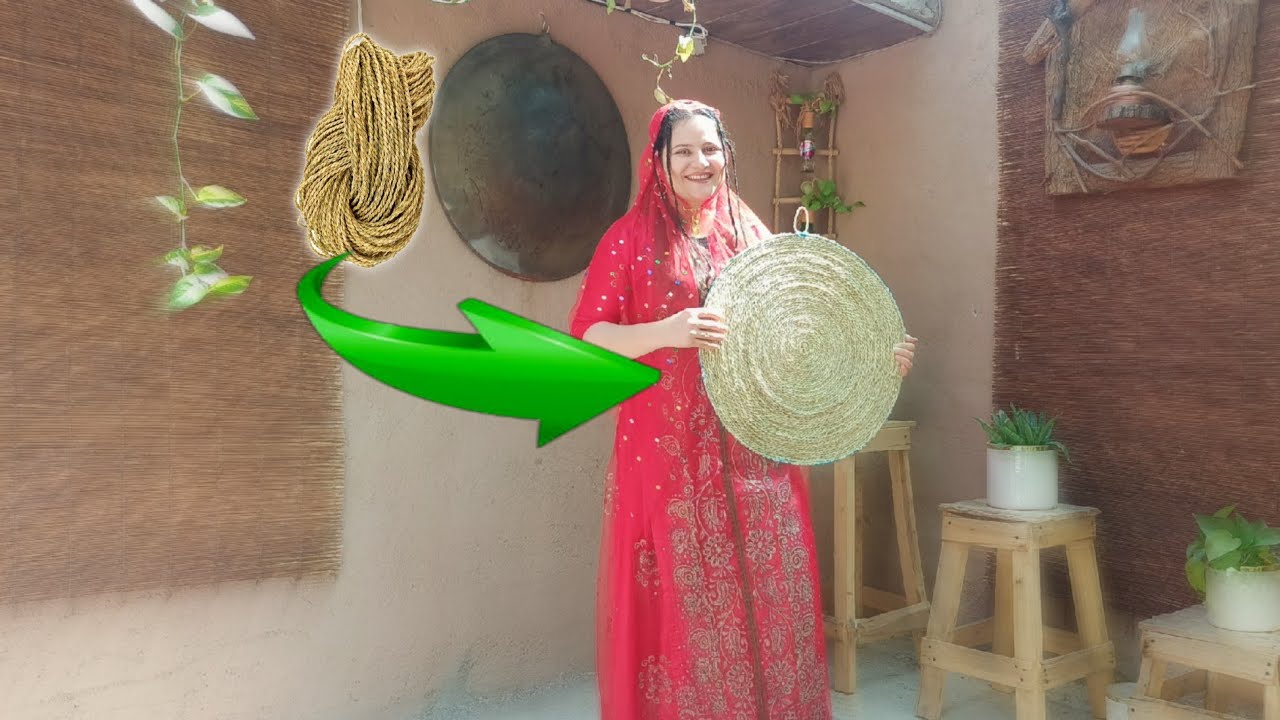 Weaving a Bread Basket for Our Homemade Bread
