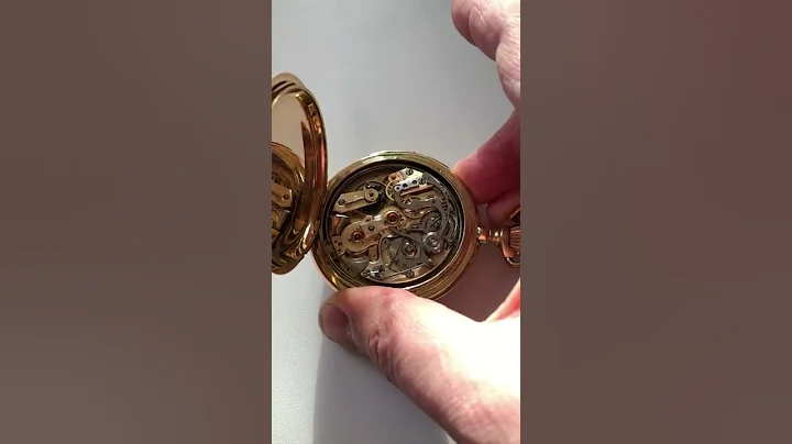 Swiss 1/4 repeater pocket watch. Paul Aubert