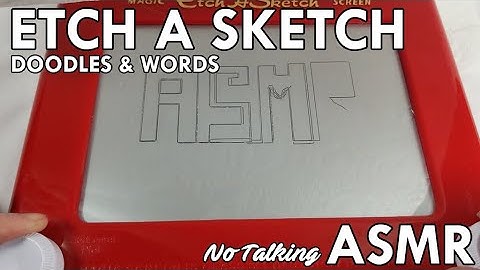 Etch A Sketch Doodles - ASMR - NoTalking