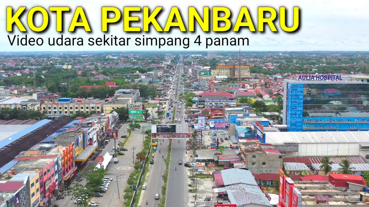 kota pekanbaru  video udara provinsi riau 2020  YouTube