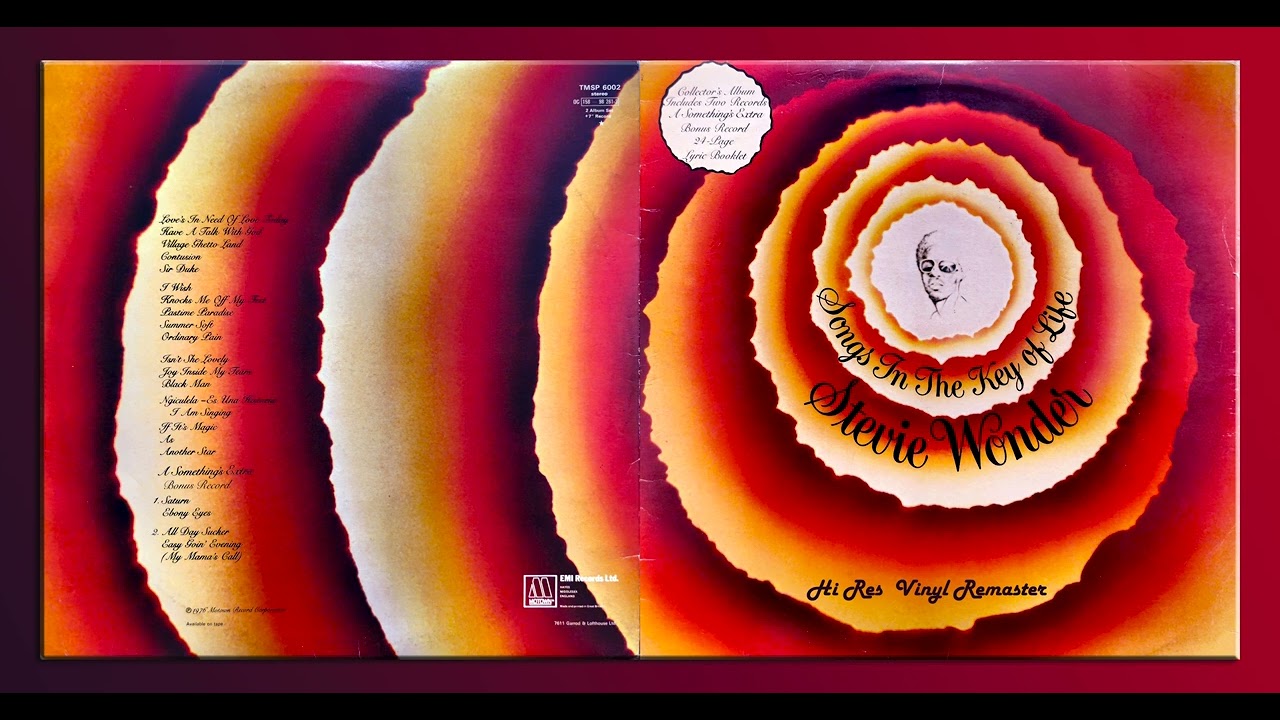 Stevie Wonder = As - HiRes Vinyl Remaster - YouTube