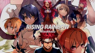 Shokugeki no Souma Opening 2 - Rising Rainbow Lyrics