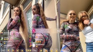 Woah Vicky Twerking With Her Mom Shows How Thicc She Has Gotten On Ig Live October 6Th, 2019