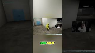 Mysterious Hazmat Suit Exploration: What's Behind The Blue Door? #shorts